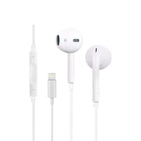 In-Ear Earphones With Lightning Connector, White