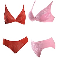 Picture of FIMS Women's Cotton Bra & Panty Set, NKR84647