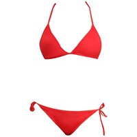 Picture of FIMS Women's Cotton Bra & Panty Set, NKR84588, Red