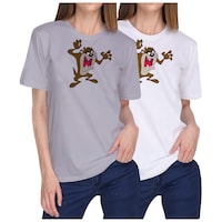 Picture of Nxt Gen Women's Round Neck Cartoon Printed T-Shirts, TNG15306, Pack of 2