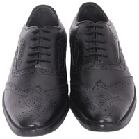 Empression Men's Leather Brogue Formal Shoes, EMPS805764, Black