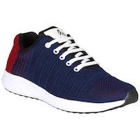Empression Men's Flynet Upper Running Shoes, EMPS805687, Red & Blue