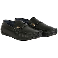 Empression Men's Synthetic Loafer Shoe Slip on, EMPS805700, Black