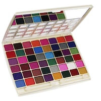 Fashion Colour Professional and Home Eyeshadow Kit, 48 Shades, 52 gm