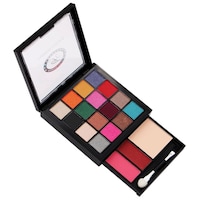 Picture of Fashion Colour Professional and Home 3-in-1 Makeup Kit, 19 Shades, 109.3 gm
