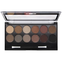 Picture of Fashion Colour Jersey Girl Eyeshadow Palette, 12 Shades, 14 gm