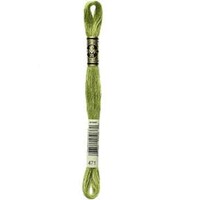 Picture of Dmc 6 Embroidery Cotton Strand, 8.7yd, Light Avocado Green