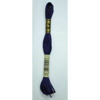 Picture of Dmc 6 Embroidery Cotton Strand, 8.7yd, Dark Navy Blue