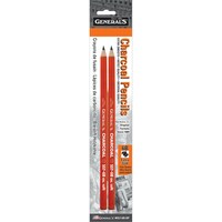 Picture of General Pencil-Charcoal Pencils, Pack Of 2