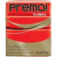 Picture of Polyform Premo Sculpey Polymer Clay, 2oz, Cadmium Red