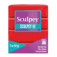 Picture of Sculpey Iii Oven Bake Clay, Red