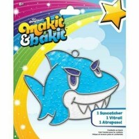 Picture of Colorbok Makit And Bakit Suncatcher Kit Shark