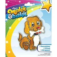 Picture of Colorbok Makit Bakit Suncatcher Kit, Puppy W/Bone