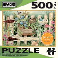 Picture of Lang Jigsaw Puzzle, Garden Gate, 24x18inch, 500pcs