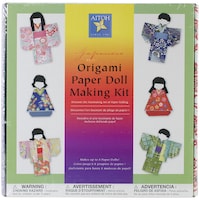 Picture of Aitoh Japanese Origami Paper Doll Making Kit