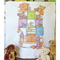 Picture of Dimensions Stamped Cross Stitch Kit, Baby Drawers