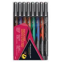 Picture of Prismacolor Premier Brush Markers, Pack Of 8, Assorted Colors