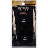 Picture of Knitter'S Pride, Basix Fixed Circular Needles, 16", Size 7/4.5Mm