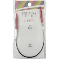 Knitter'S Pride, Dreamz Fixed Circular Needles, 10", Size 8/5Mm