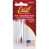 Picture of Excel Curved Edge Blade 5 Pack, Silver