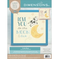 Picture of Dimensions Cross Stitch Kit, To The Moon