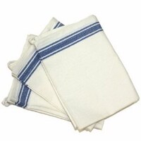 Picture of Aunt Martha'S Retro Vintage Style Stripe Blue Kitchen Dish Tea Towels Set