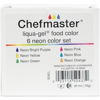 Picture of Chefmaster Liqua-Gel Color Kit,.7oz, Pack Of 6