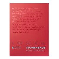 Picture of Stonehenge Aqua Hp Block, 10X14In, 140Lb, White