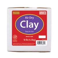 Picture of Amaco Air Dry Modeling Clay, 10 Pound, Gray