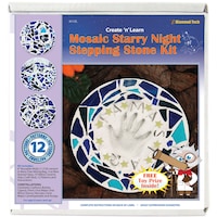 Picture of Diamond Tech Craftsmosaic Stepping Stone Kit, Starry Night