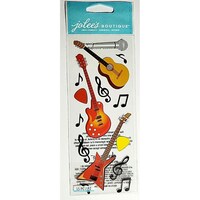 Jolee'S Boutique And Music Guitars Dimensional Stickers