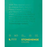 Stonehenge Paper Pad, 11"X14", 15 Sheets, Multi Color