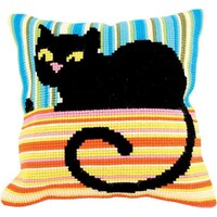 Picture of Collection D'Art Stamped Needlepoint Cushion, 40X40Cm, Ms. Cool