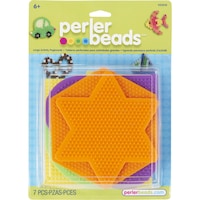 Perler Pegboards, 5 Pack, Assorted Shapes & Colors