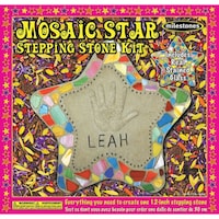 Picture of Milestonesmosaic Stepping Stone Kit Star