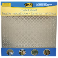 Aluminum Metal Sheet, 12X12in, Mosaic