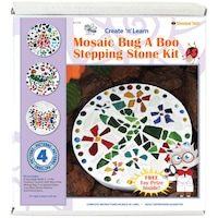 Picture of Diamond Tech Craftsmosaic Stepping Stone Kit, Bug A Boo