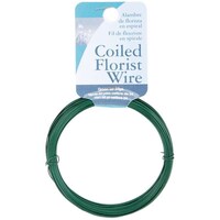 Coil Wire & Twine 24 Gauge-50Ft Pack, Green
