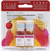 Picture of Lorann Oils Candy & Baking Flavoring,.125oz, Pack Of 2, Apple