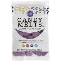 Picture of Wilton Candy Melts Vanilla Flavored, 12oz, Lavender