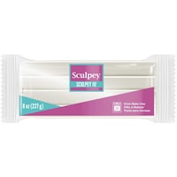 Picture of Sculpey Iii Polymer Clay, 8oz, Translucent