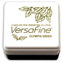Tsukineko Versafine Pigment Mini Ink Pad, Olympia Green