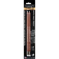 General Pencil Multipastel Chalk Pencils Pack, White