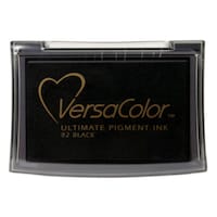 Tsukineko Versacolor Pigment Ink Pad, Black