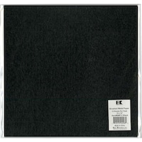 Best Creation Brushed Metal Single Sided Paper 12X12in, Black