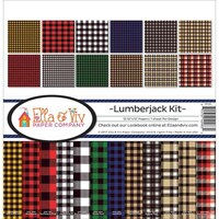 Picture of Ella & Viv Collection Kit, 12X12in Lumberjack, 12 Designs/1 Each