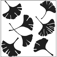 Crafter'S Workshop 12X12in, Ginkgo Template