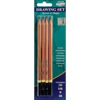 Picture of Pro Art-Pro Art Drawing Pencils, Pack Of 4, 2H, Hb, B & 2B