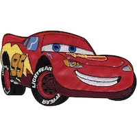 Wrights Disney Cars Sew-On Applique-Mcqueen