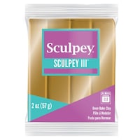 Picture of Sculpey Iii Oven Bake Clay, 2oz, Jewelry Gold